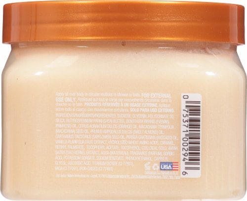 Tree Hut® Vanilla Shea Sugar Scrub Perspective: back