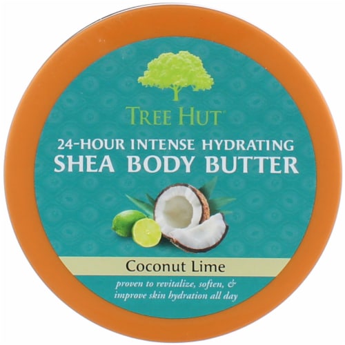 Tree Hut Coconut Lime Shea Body Butter Perspective: back