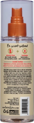 Tree Hut® Fragrance Mist Coco Colada Perspective: back