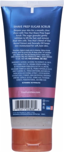 Tree Hut Bare® Moroccan Rose Shave Prep Sugar Scrub Perspective: back
