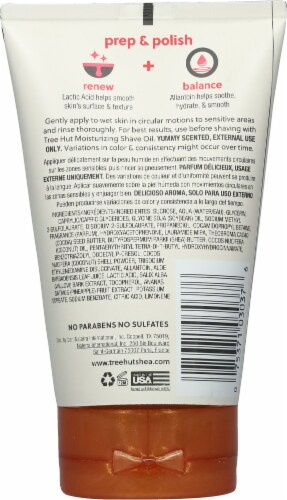 Tree Hut® Coco Colada Pre-Shave Foaming Polish Perspective: back