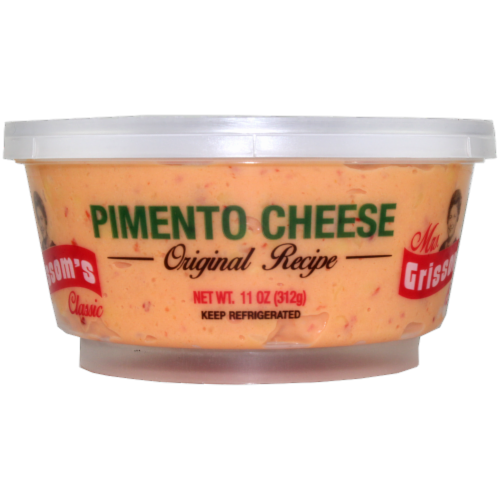 Mrs. Grissom's Original Recipe Pimento Cheese Spread Perspective: back