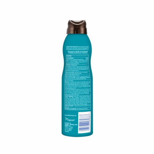 Hawaiian Tropic Island Sport Ultra Light Spray Suncreen SPF 15 Perspective: back