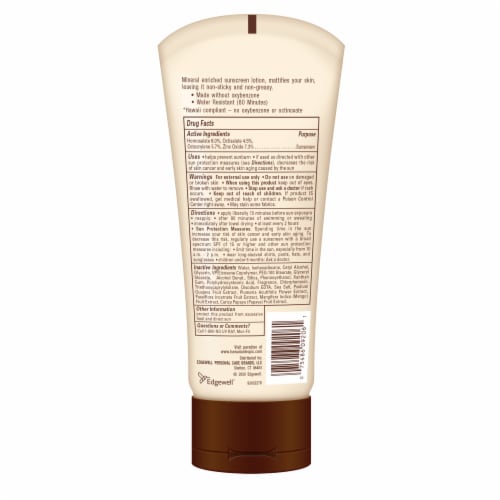 Hawaiian Tropic® Matte Effect Sunscreen Lotion SPF 50+ Perspective: back