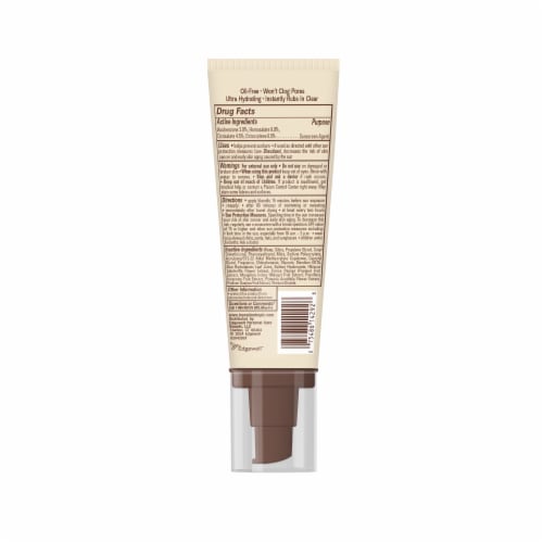 Hawaiian Tropic® Sheer Touch Face Sunscreen SPF 60 with Hyaluronic Acid Perspective: back
