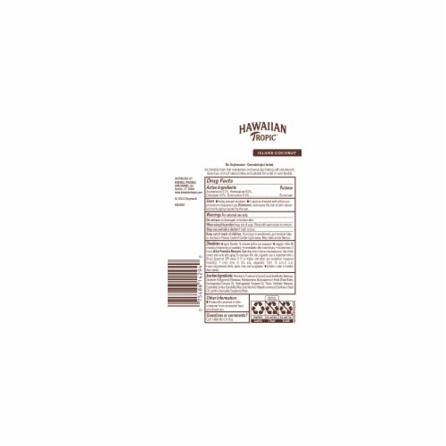 Hawaiian Tropic® Island Coconut Lip Balm Sunscreen SPF 30  with 12 hour Moisturization Perspective: back