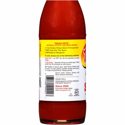Texas Pete Original Hot Sauce Perspective: back