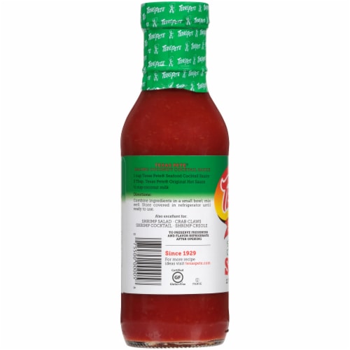 Texas Pete Seafood Cocktail Sauce Perspective: back