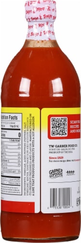 Texas Pete® Original Hot Sauce Perspective: back