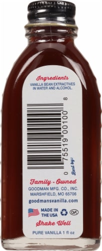 Goodman's® Pure Vanilla Extract Perspective: back