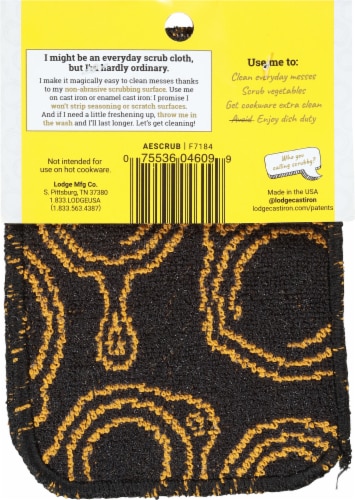 Lodge Everyday Scrub Cloth Perspective: back