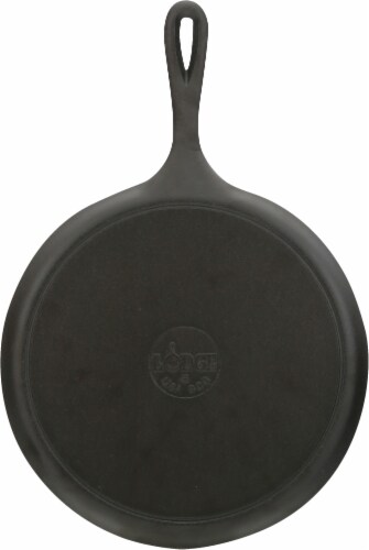Lodge Griddle Round Seasoned Cast Iron - Black Perspective: back
