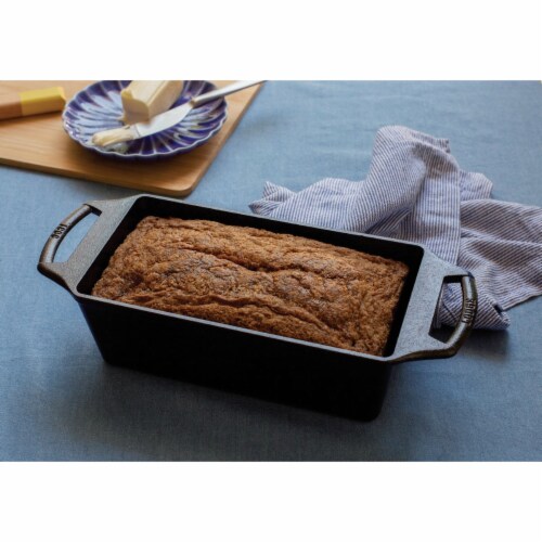 Lodge Cast Iron Loaf Pan Perspective: back