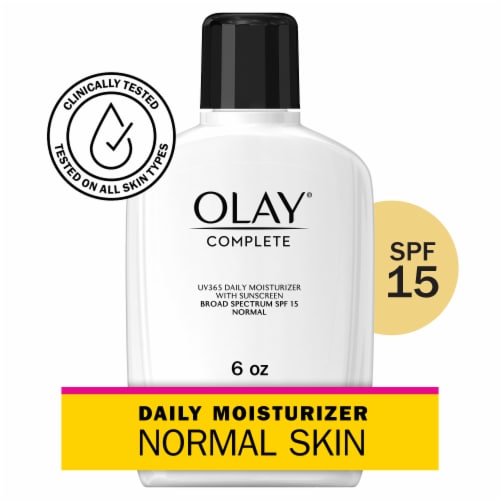 Olay Complete All Day Facial Moisturizer with SPF 15 for Normal Skin Perspective: back