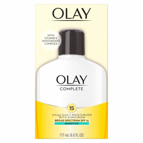 Olay Complete All Day Facial Moisturizer with SPF 15 for Sensitive Skin Perspective: back
