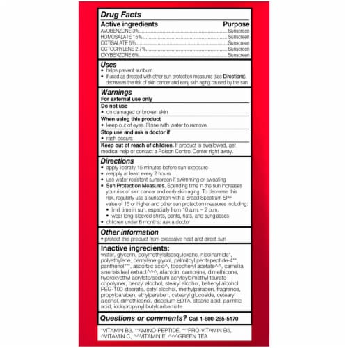 Olay Regenerist Moisturize Advanced Anti-Aging Regenerating Face Moisturizer Lotion with SPF 50 Perspective: back