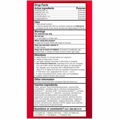 Olay Regenerist Moisturize Advanced Anti-Aging Regenerating Face Moisturizer Lotion with SPF 50 Perspective: back
