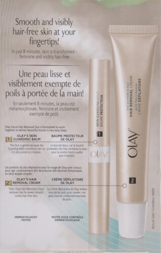 Olay Facial Hair Remover Duo For Fine To Medium Hair 1 Ct Kroger