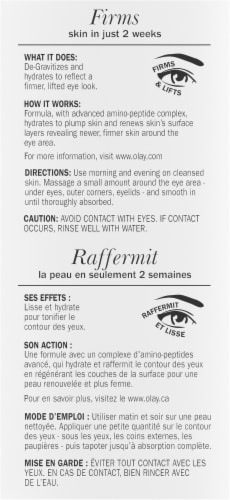 Olay® Eyes Eye Lifting Serum Perspective: back
