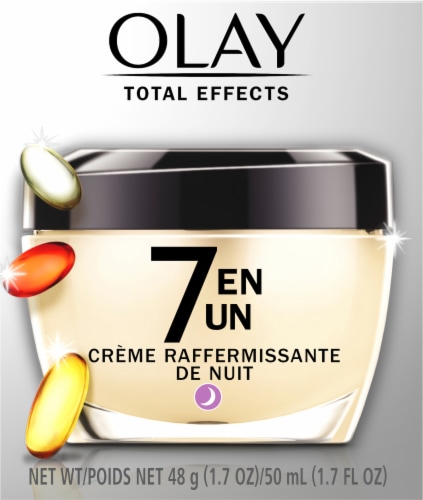 Olay Total Effects Anti-Aging Night Firming Face Cream Perspective: back