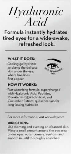 Olay Eyes Deep Hydrating Eye Gel Perspective: back