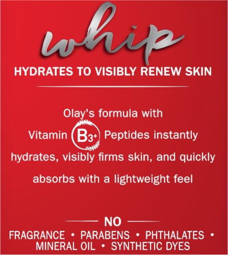 Olay Regenerist Whip Fragrance-Free Active Face Moisturizer 1.7 oz Perspective: back