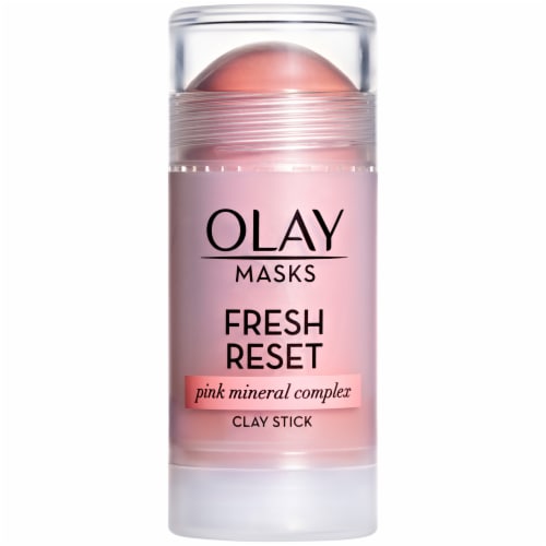 Olay Masks Fresh Reset Pink Mineral Complex Clay Stick Perspective: back