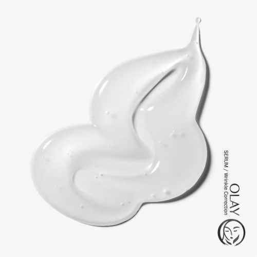 Olay Vitamin B3 + Collagen Peptides Wrinkle Correction Serum Perspective: back