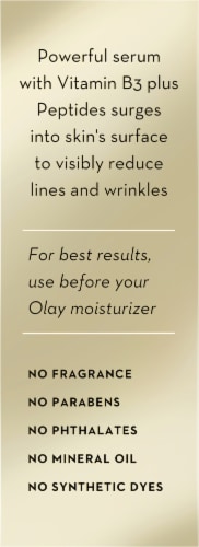 Olay Vitamin B3+ Vitamin C Tone Perfection Face Serum Perspective: back