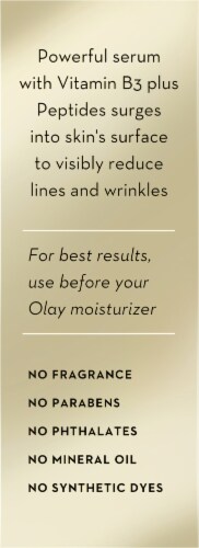 Olay Vitamin B3+ Vitamin C Tone Perfection Face Serum Perspective: back