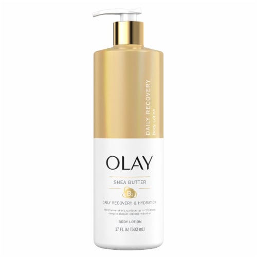Olay Daily Hand & Body Lotion with Recovery & Hydration Shea Butter Perspective: back