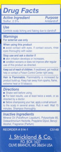 sulfur8 Scalp Therapy Oil Serum Perspective: back