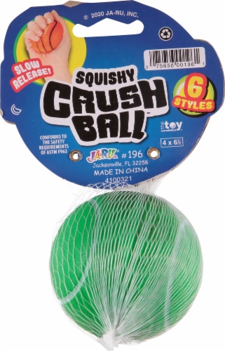 ATA Retail Crush Ball™ Sports Spongeball Perspective: back