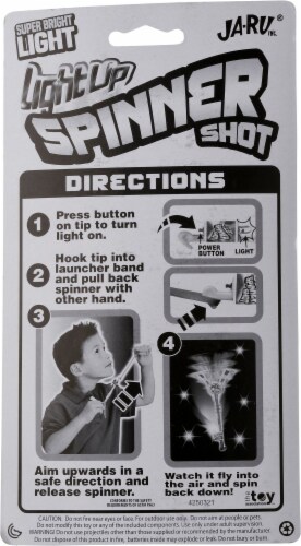 Ja Ru Light Up Spinner LED Lights Party Toy Favor Perspective: back