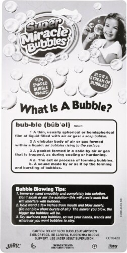 Super Miracle Bubbles® Bubbles Galore Perspective: back