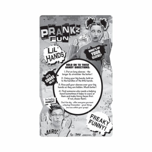 JA-RU® Prankz Fun™ Lil' Hands Trick Perspective: back