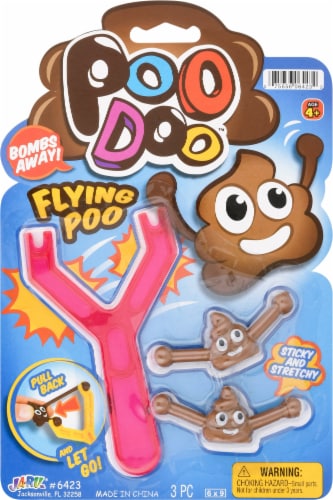 JA-RU Poo Doo Flying Poo Slingshot Perspective: back