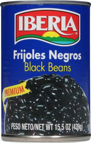 Iberia Premium Black Beans 15.5 oz Perspective: back