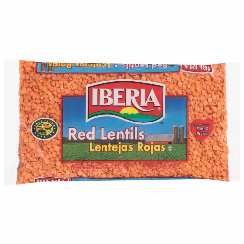 Iberia Red Lentils 12 oz Perspective: back