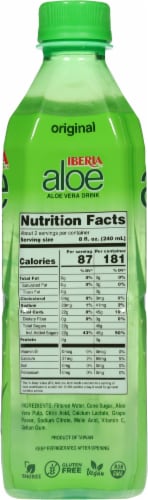 Iberia® Original Aloe Vera Drink Perspective: back