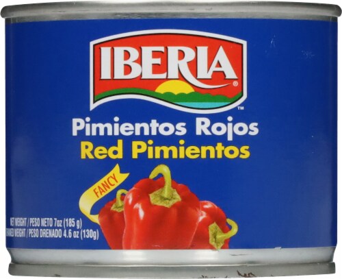 Iberia Fancy Red Pimientos 7 oz Perspective: back