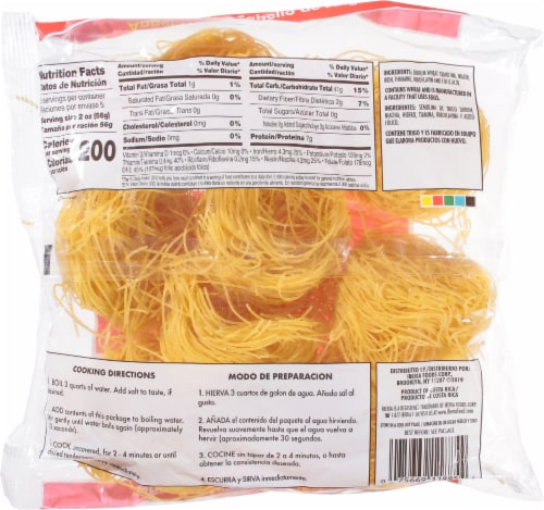Iberia® Angel Hair Pasta Perspective: back