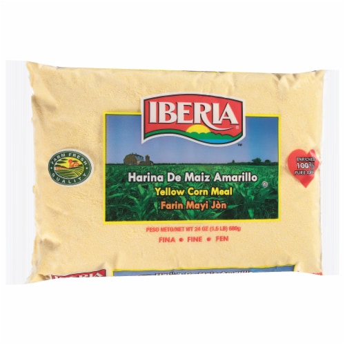 Iberia Fine Yellow Corn Meal 24 oz Perspective: back