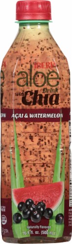 Iberia Acai & Watermelon Aloe Drink with Chia 16.9 fl oz Perspective: back