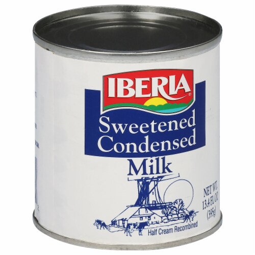 Iberia Sweetened Condensed Milk 13.4 fl oz Perspective: back