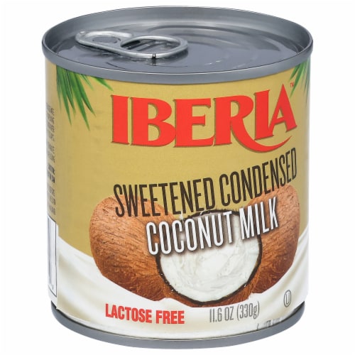Iberia Condensed Sweetened Coconut Milk 11.6 oz Perspective: back