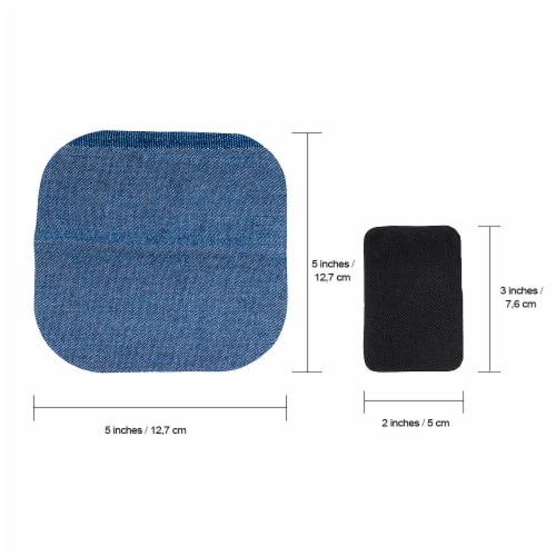 SINGER® Iron-On Blue Denim Patches, 10 pk - Kroger