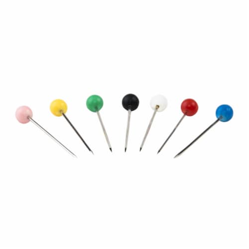SINGER® Ball Head Pins - Multi-Color Perspective: back