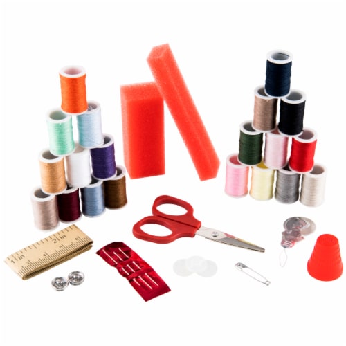 SINGER® Deluxe Polyester Sewing Kit Perspective: back