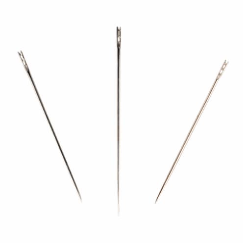 SINGER® Self-Threading Hand Needles - Silver Perspective: back
